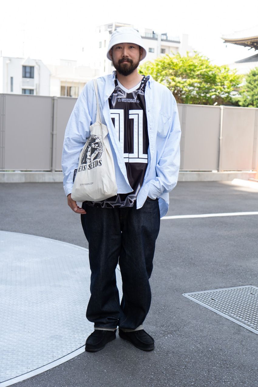 30代、40代の「シュプリーム」が似合う人SNAP。取り入れるべきアイテムと着こなしのヒント - 2枚目の画像