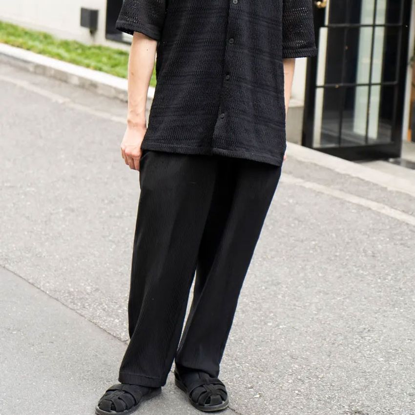 「ZARA」のパンツは上下“黒”でキメろ！初夏のコーデをクールに纏めた3名をスナップで - 9枚目の画像