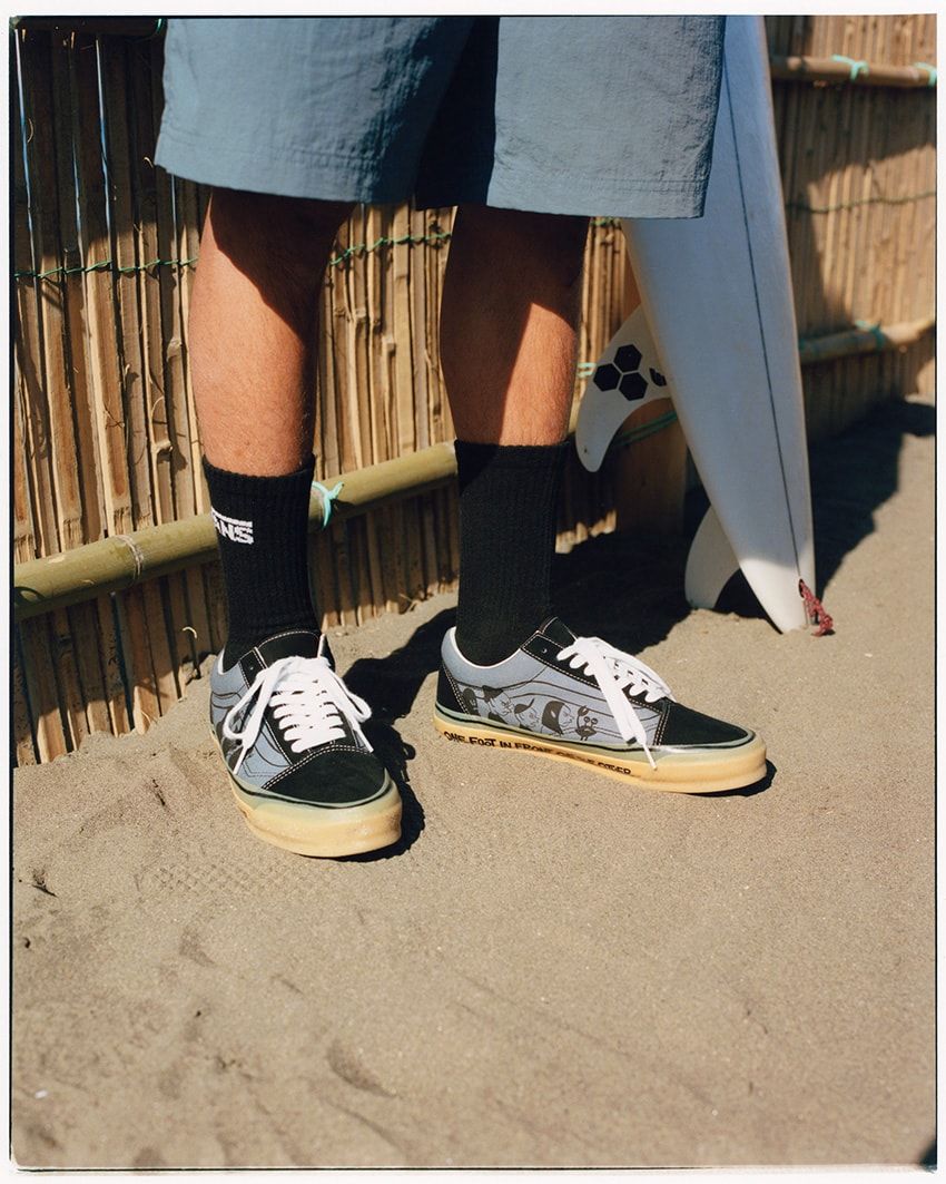 ヴァンズ×花井祐介さんの「特製オールドスクール」が登場！環境にも優しい至極の一足 - 2枚目の画像