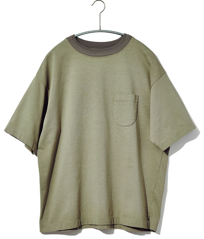 夏の色Tシャツに“アースカラー”という選択を。味わい深い色合いが大人の渋みを演出！ - 6枚目の画像