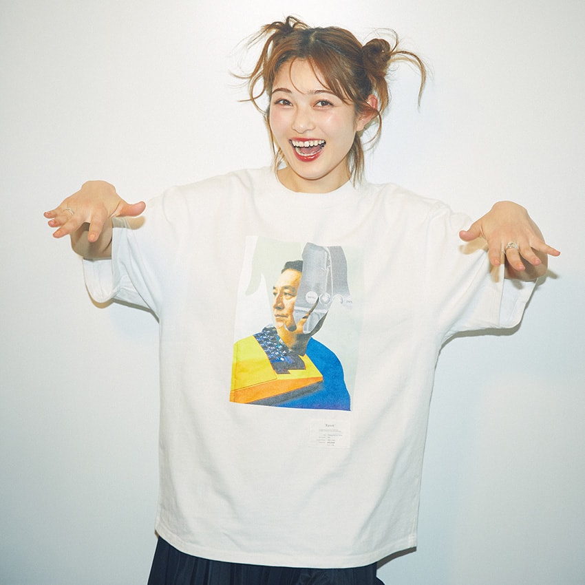 希少 ピエール瀧 しょんないTV Tシャツ テレビ朝日系 電気グルーヴ 土佐犬 井上咲楽さんの“らしさ満点”なTシャツ道「気軽に直感で気に入った