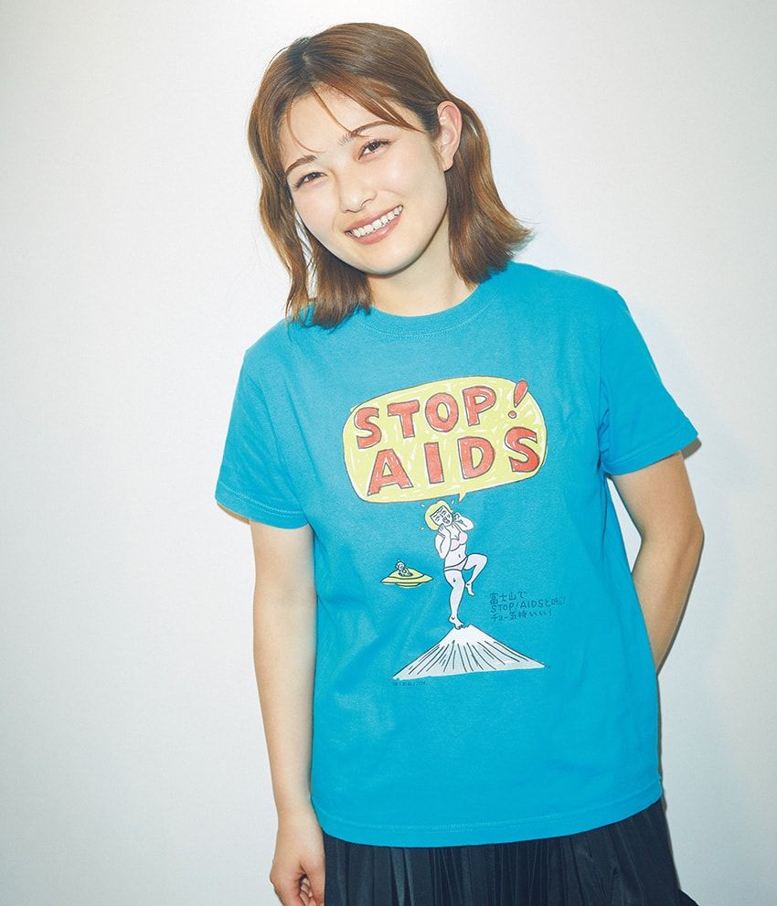 井上咲楽さんの“らしさ満点”なTシャツ道「気軽に直感で気に入ったプリントを着るだけ」 - 3枚目の画像