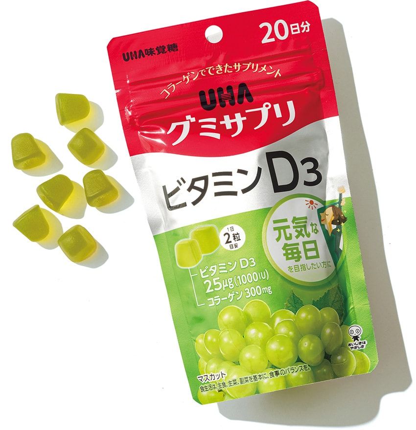 40粒 604円／UHA味覚糖　0120-557-108