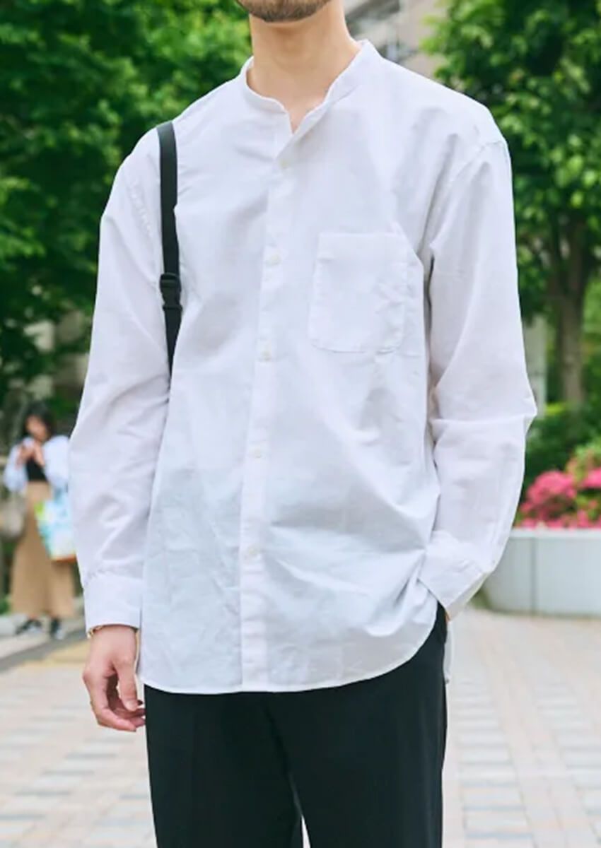 “コスパ最強シャツ”決定戦をスナップで。洒落た大人が纏っていたのはH＆M、ユニクロetc. - 1枚目の画像