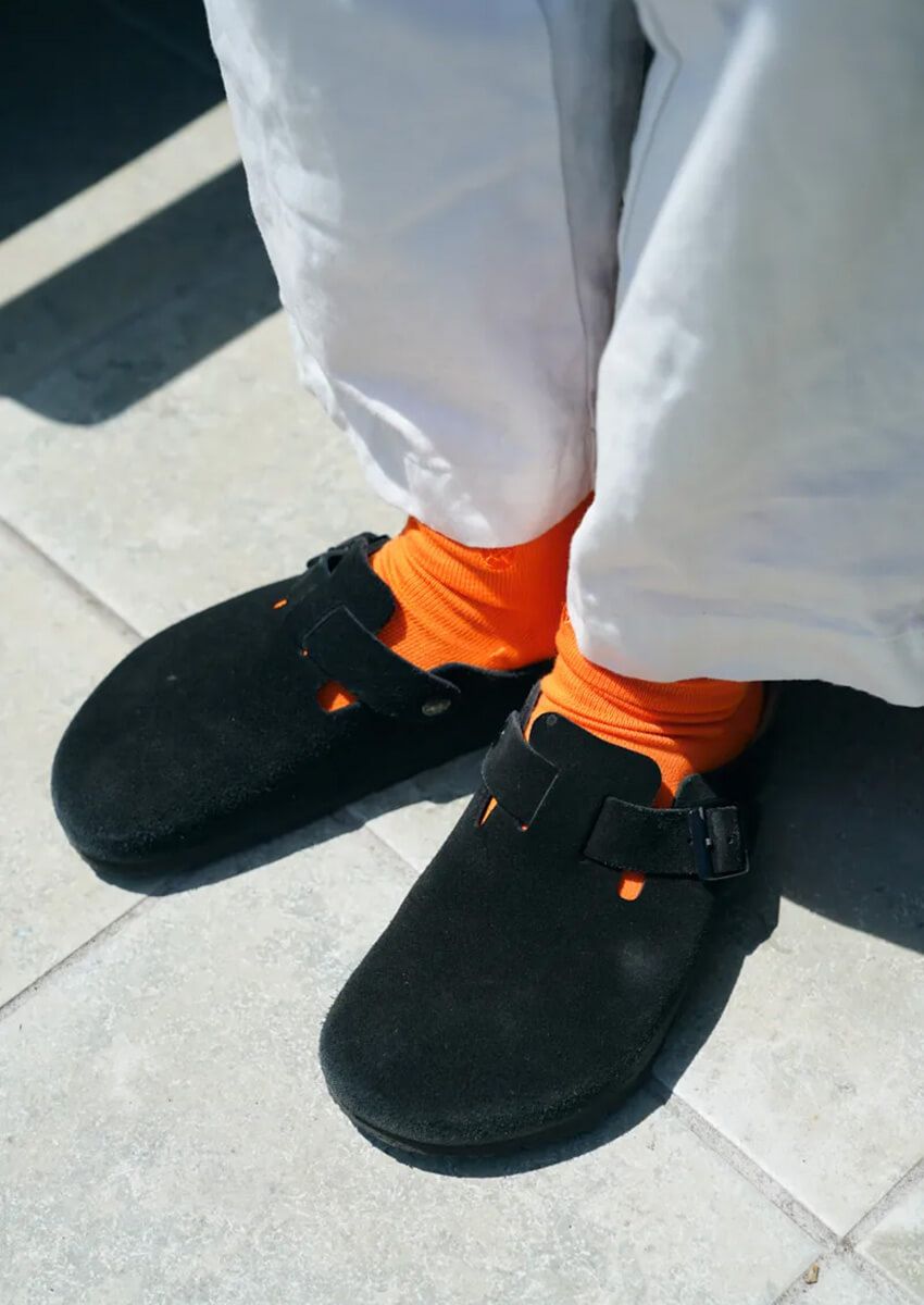 “靴下合わせ”派のビルケンコーデ集！カラーソックスは洒落感を上げるキーアイテムだ - 1枚目の画像