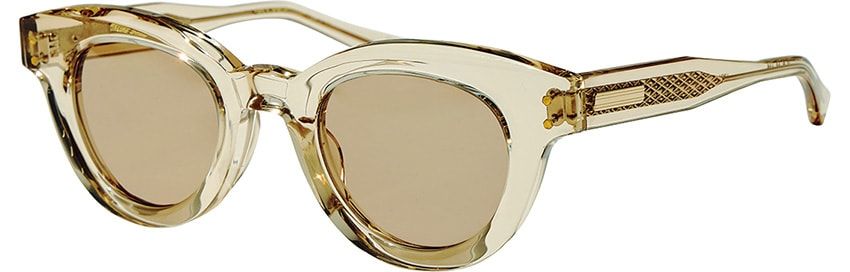 ボストン型の「マーフィー」。実際の重さを感じさせない緻密な造形が持ち味だ。4万8400円／ネイティブ サンズ （プライベート アイズ アンド トラッカーズ　070-1577-2666）