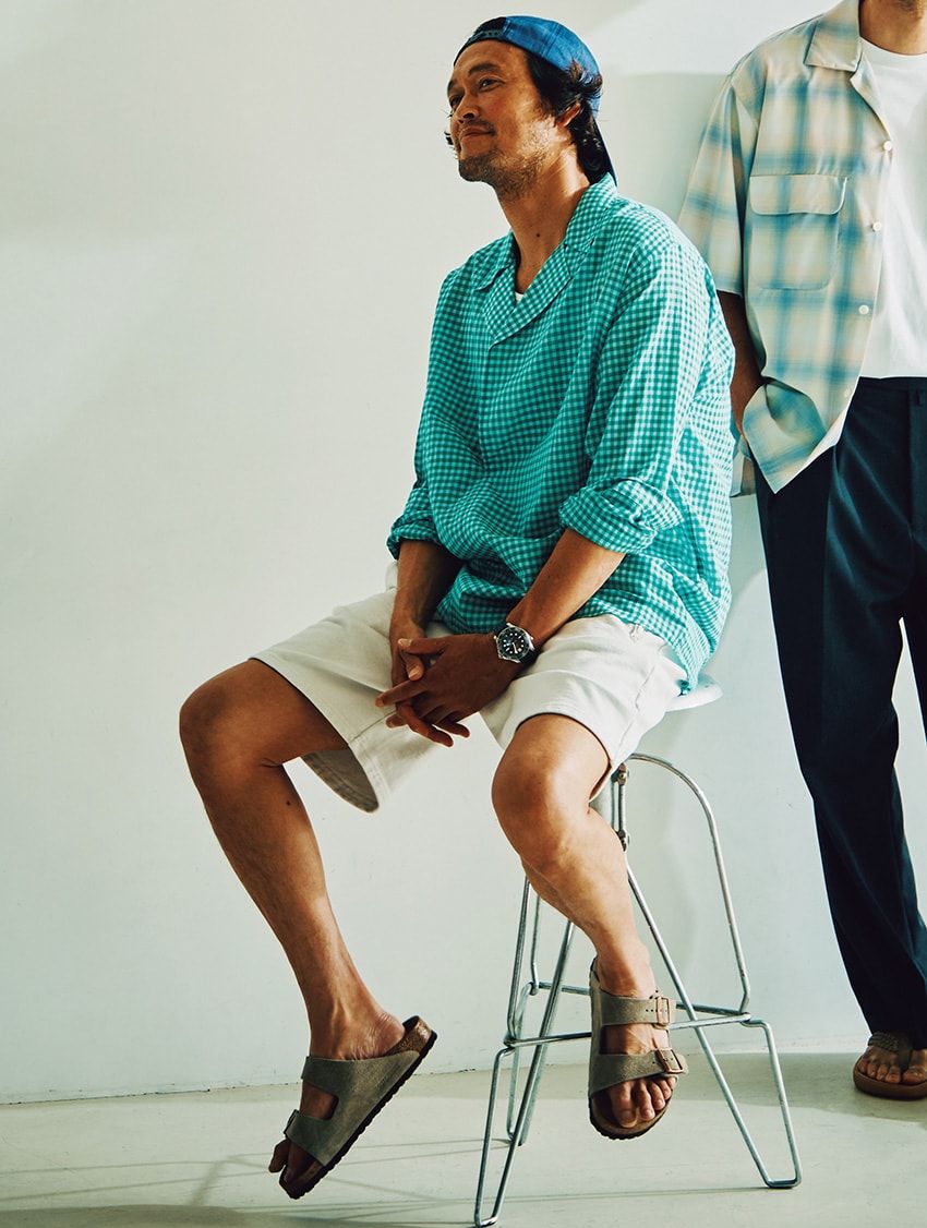 夏にチェックシャツを大人に着こなすルールは2つ！涼しげな表情の好例コーディネイトで解説 - 3枚目の画像