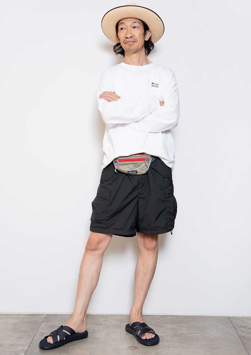 編集長＆スタイリストの「夏のガチ私服コーデ」3本勝負！ ショーパン、スラックス、イージーパンツetc. - 14枚目の画像