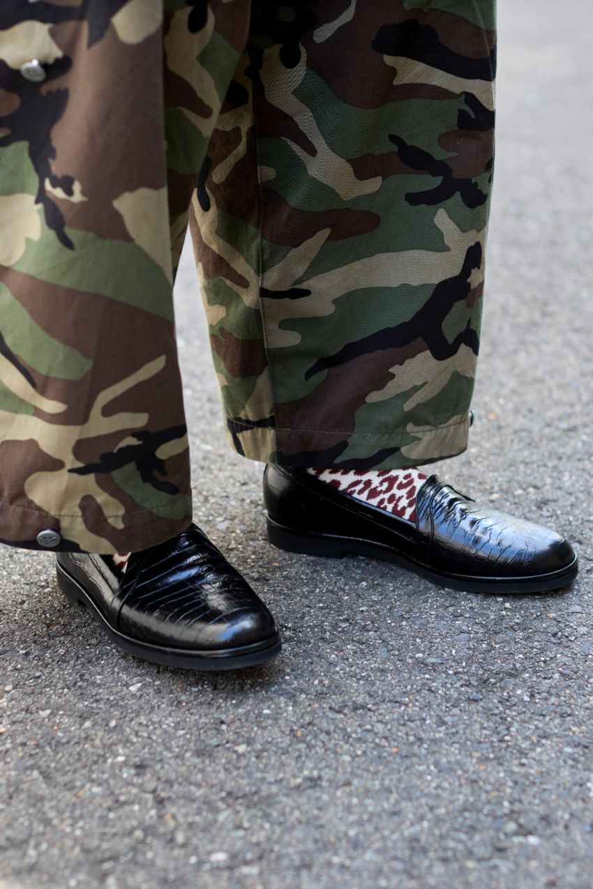 【アンダー30】最高のアクセントになる“バギーパンツ”！着こなしの模範解答を3名のスナップで - 5枚目の画像