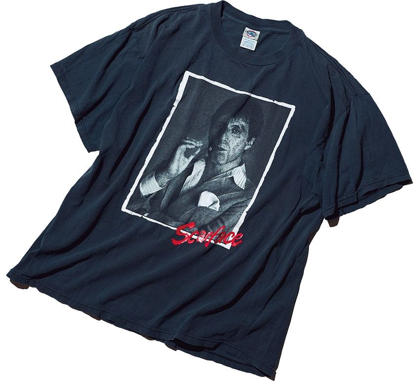 『スカーフェイス』で名優アル・パチーノが演じたトニー・モンタナのプリント。