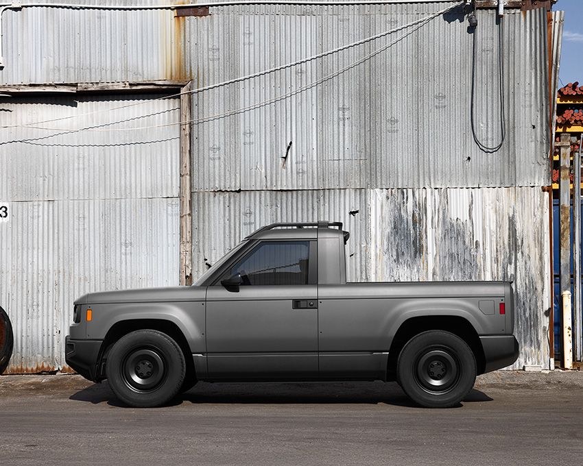 スレート・オートが発売するBEV「スレート」の基本形。