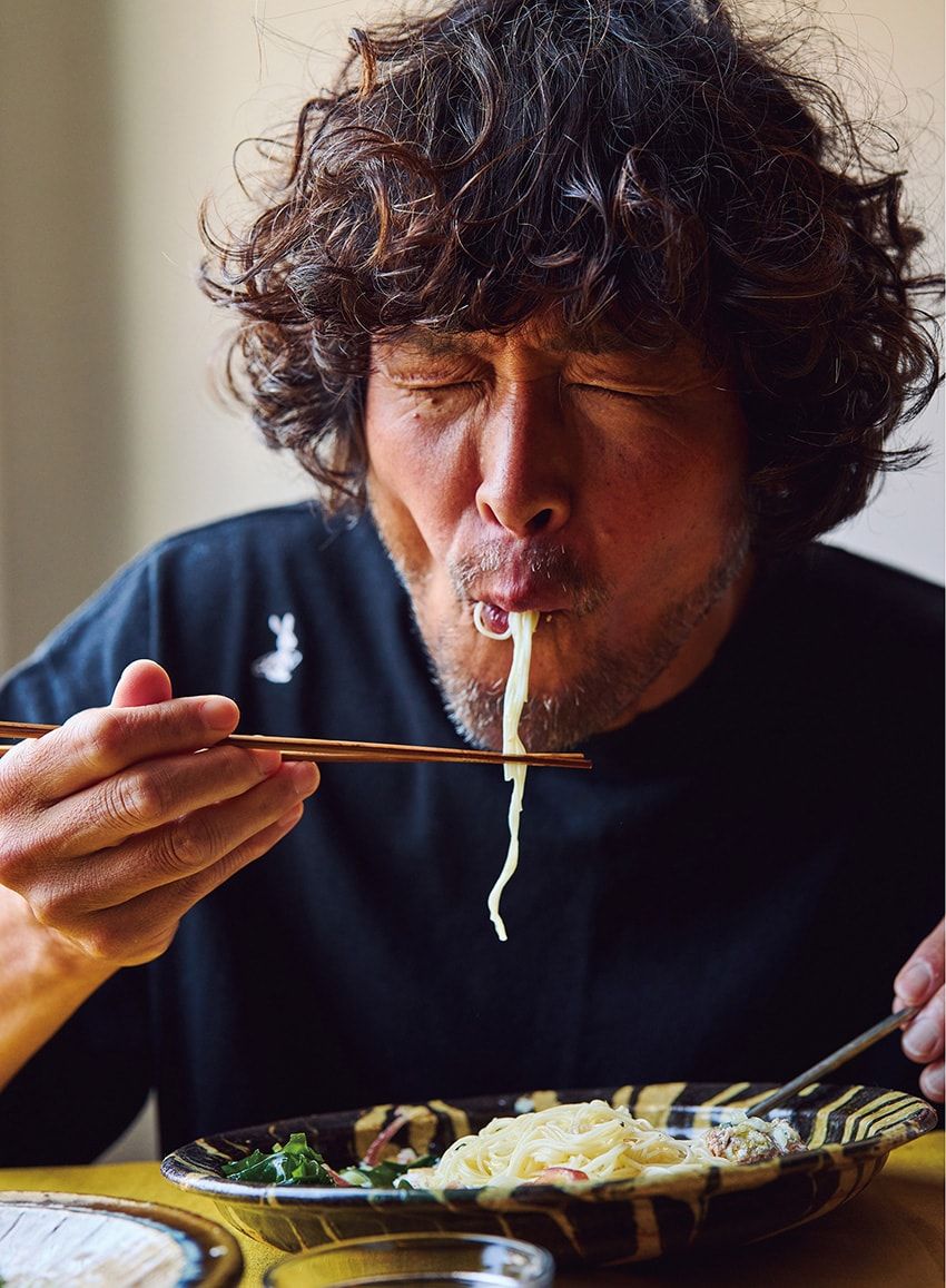 たれを余さず麺に絡めて鬼ウマ～！