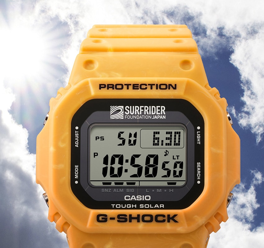 今日は世界海洋デー】Gショックとサーフライダーファウンデーションの