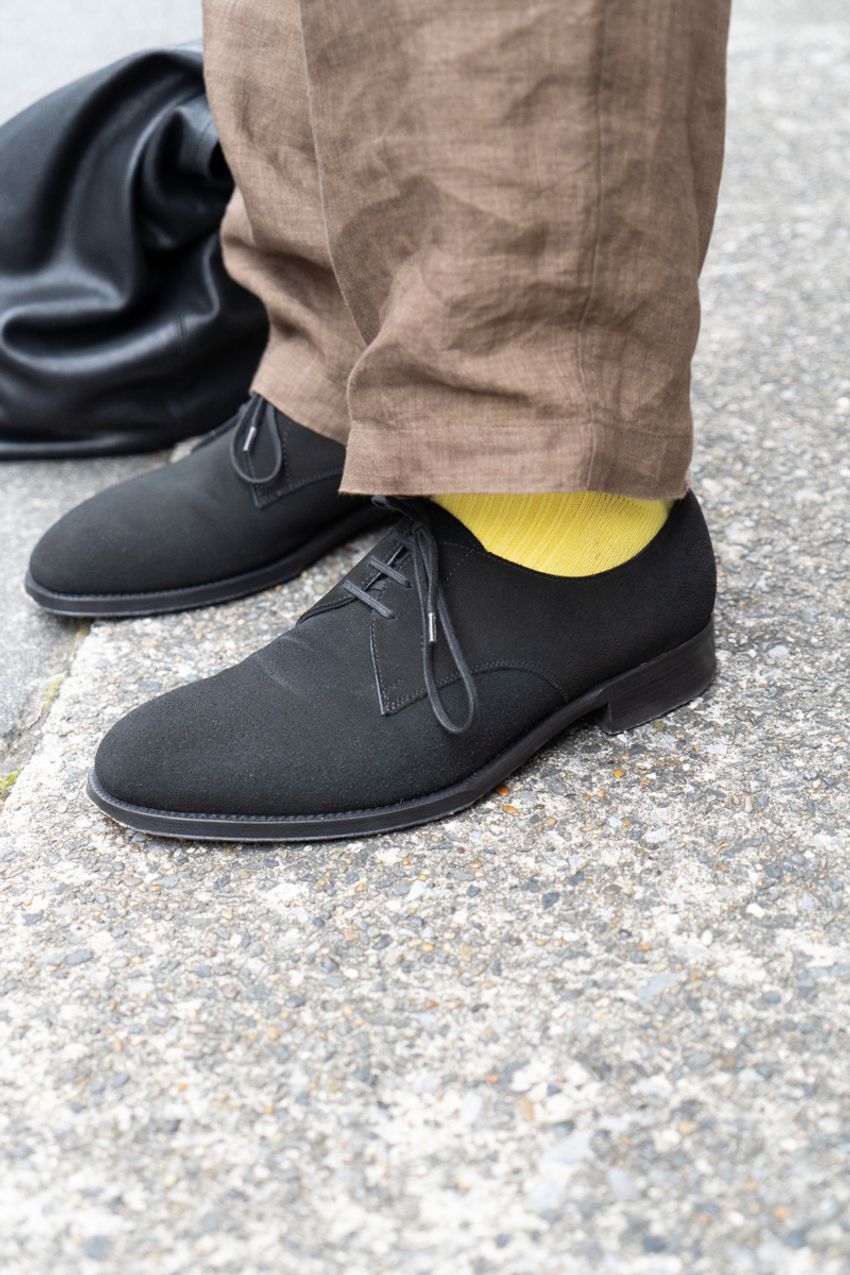 今夏のパンツトレンドは“ドレープ”がキーワード。街行く洒落者の着こなしテクを拝見！ - 6枚目の画像