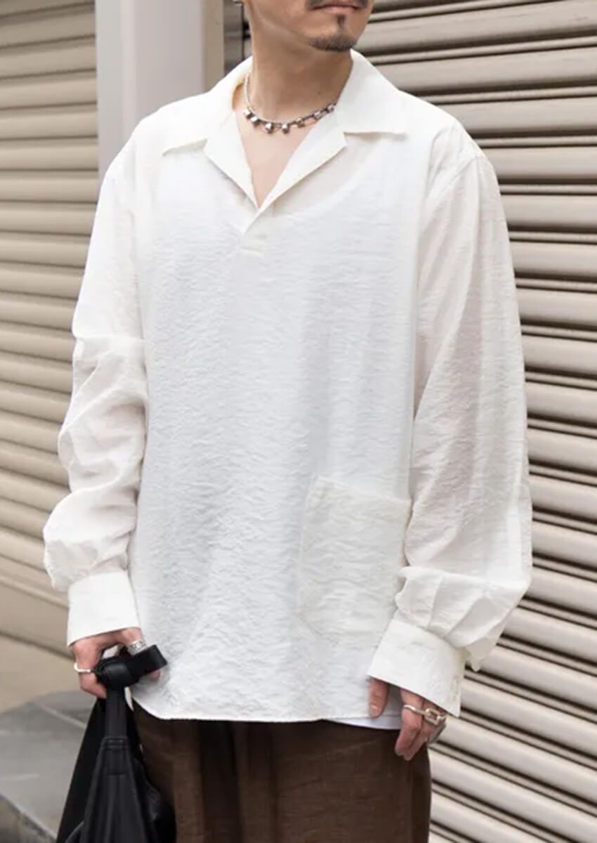 周りと被りがちな“白シャツ”コーデを差別化した3名の洒落者たち！実践したテクニックを分析 - 1枚目の画像