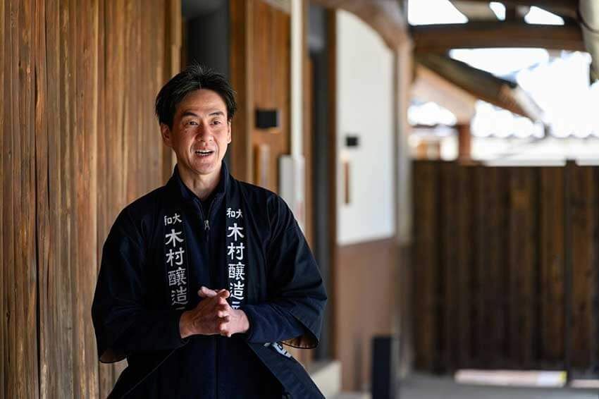 マルト醤油18代蔵元当主、木村浩幸さん（筆者撮影）