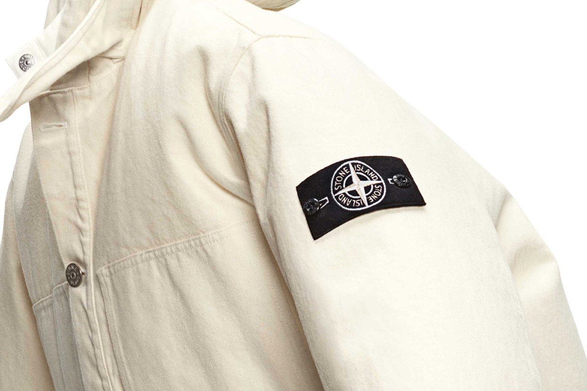 無染色のストーンアイランド⁉︎ 環境にもやさしいリサイクルコットンを