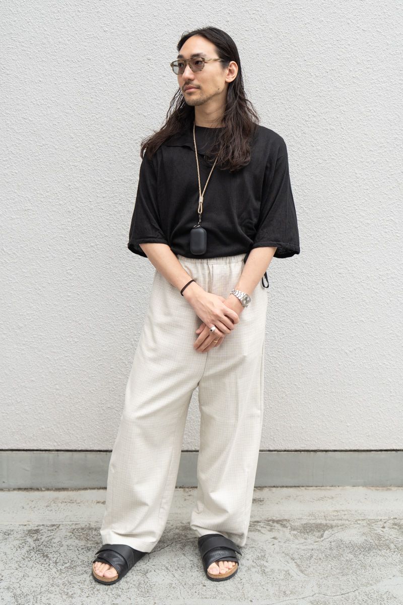 シャツ、Tシャツ、パンツ＝すべてシーオール