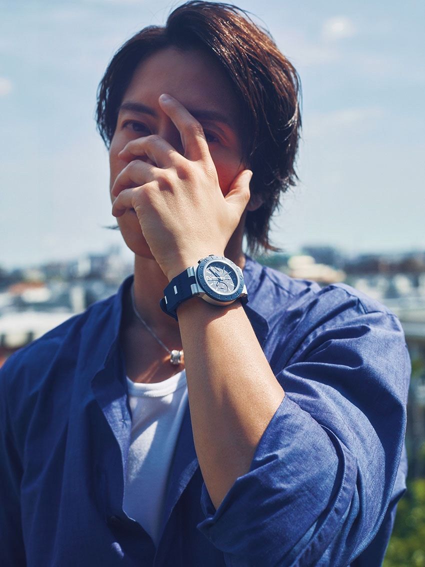 山下智久が“自由”を感じる時間とは？ブルガリの腕時計とともに刻む充足したひととき - 1枚目の画像
