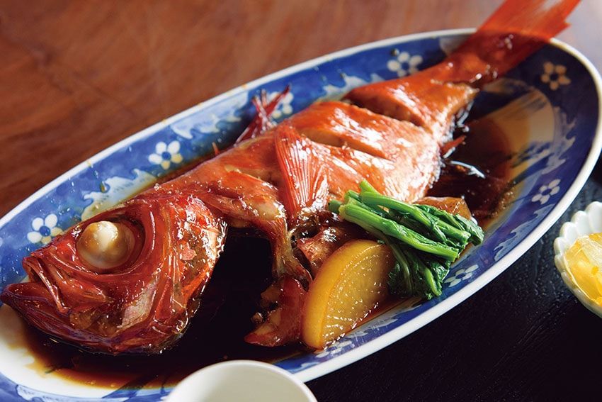 金目鯛煮魚御膳4800円