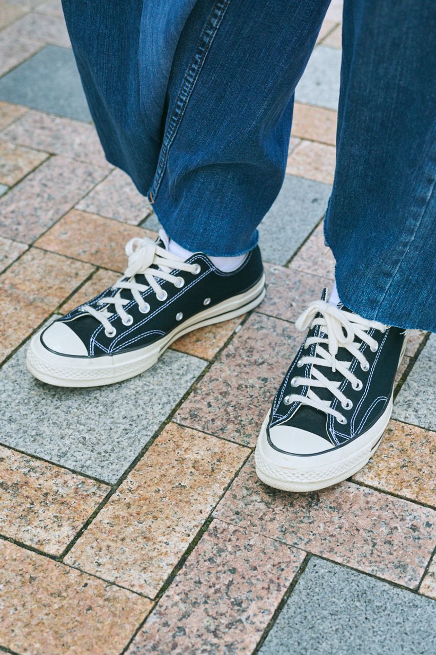 “鬼に金棒”な「シャツ×コンバース」コーデ3選。洒落者たちは自分流にどう身に纏う？ - 12枚目の画像