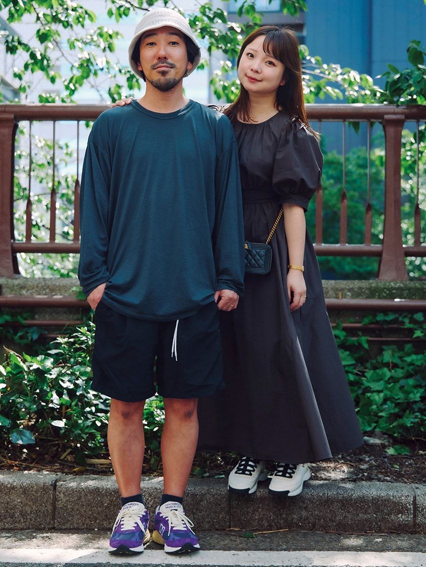 “ロンT合わせ”で年相応のショーツスタイルに。より大人っぽく見える“無地系”ならなお良し！ - 7枚目の画像