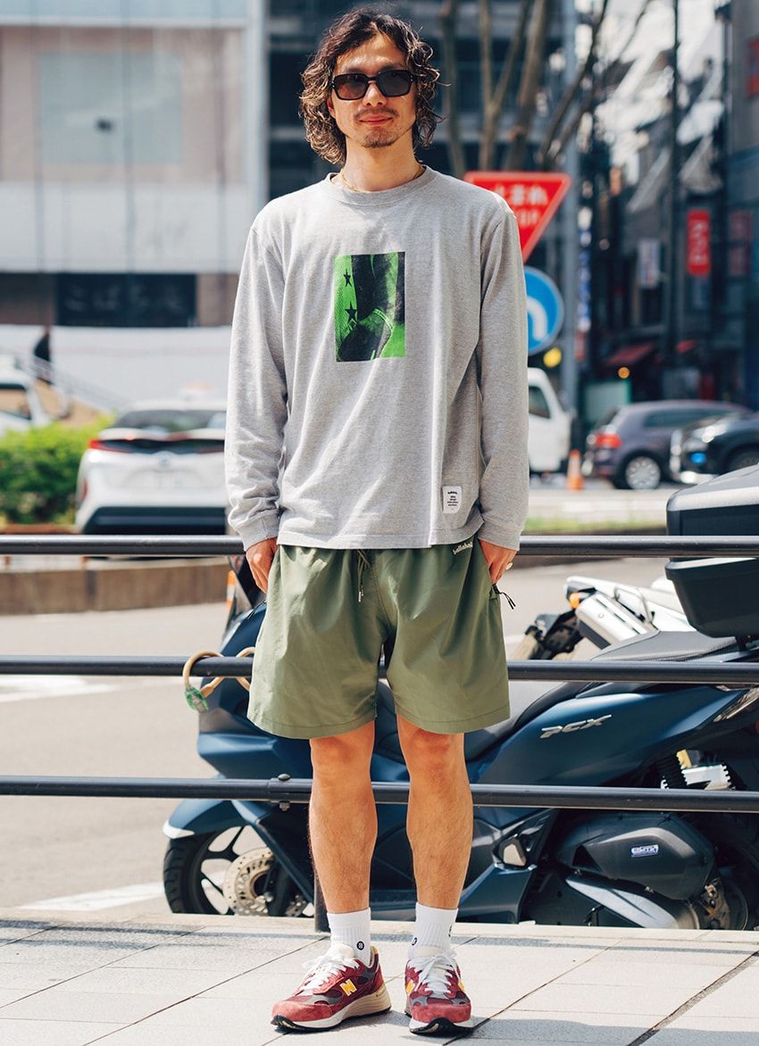 “ロンT合わせ”で年相応のショーツスタイルに。より大人っぽく見える“無地系”ならなお良し！ - 11枚目の画像