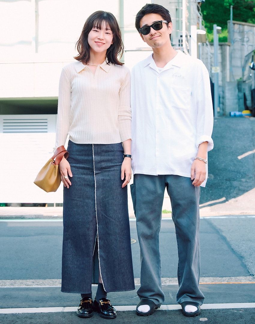 街角では“黒デニム”がどんどん薄くなっていた！グレーに近い絶妙な色合いを大人っぽく、今っぽく - 6枚目の画像