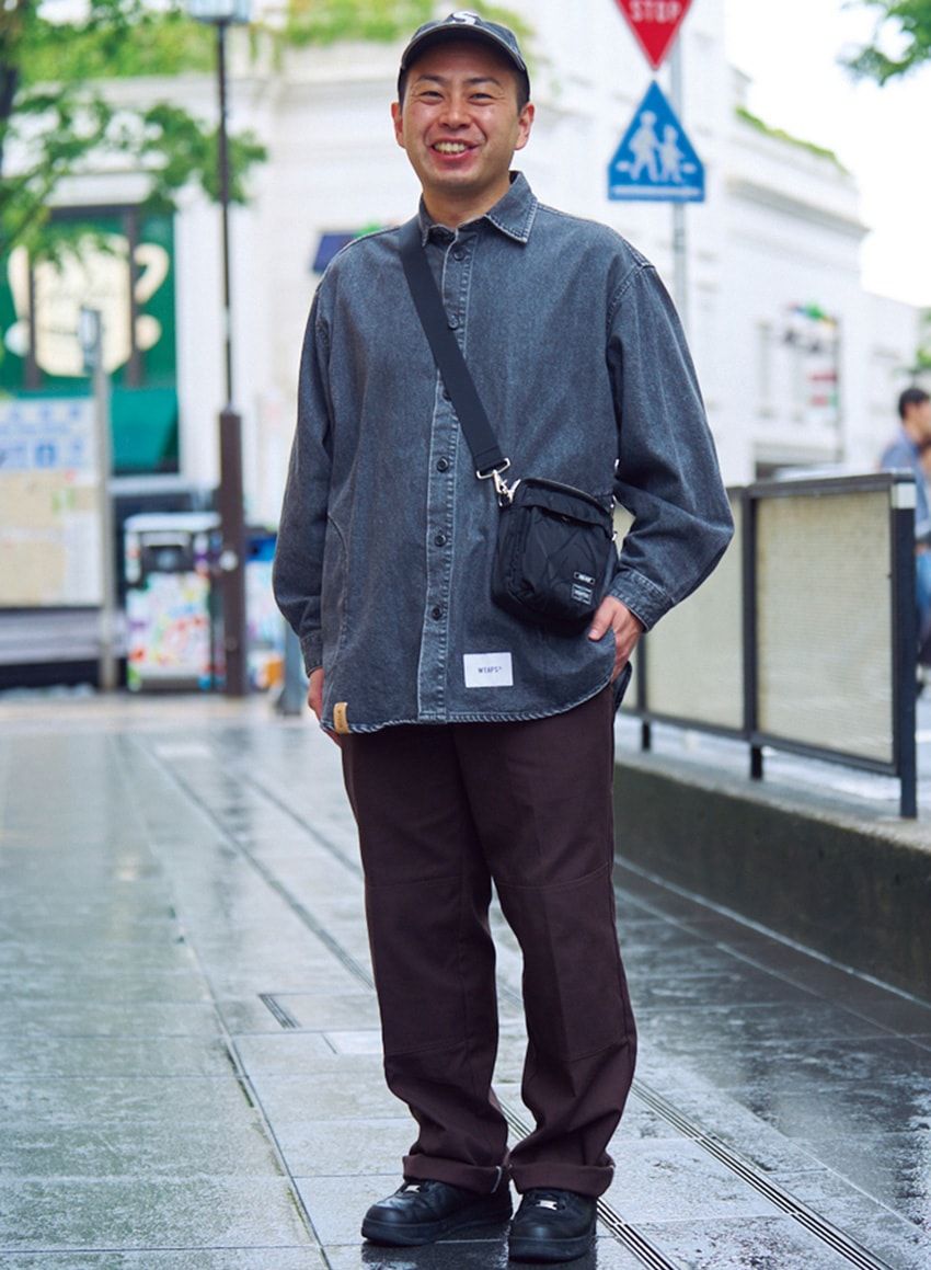 デニムシャツ＝ダブルタップス