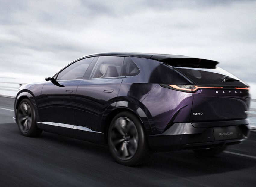 サイズは全長4850×全幅1935×全高1620mm。BEV／PHEVとも後輪を駆動させる。