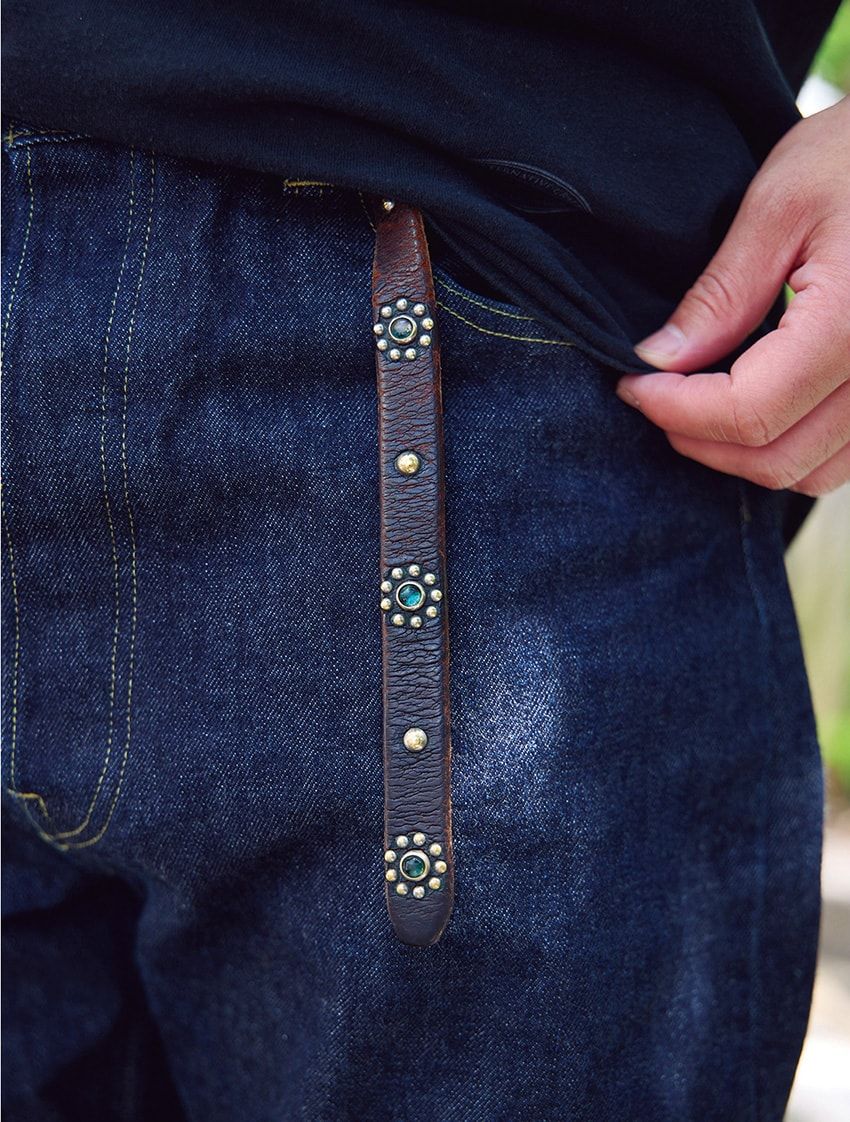 Tシャツ姿は“垂らしベルト”で洒落感UP！さりげない腰元のアクセントが夏の軽装に効果的 - 4枚目の画像