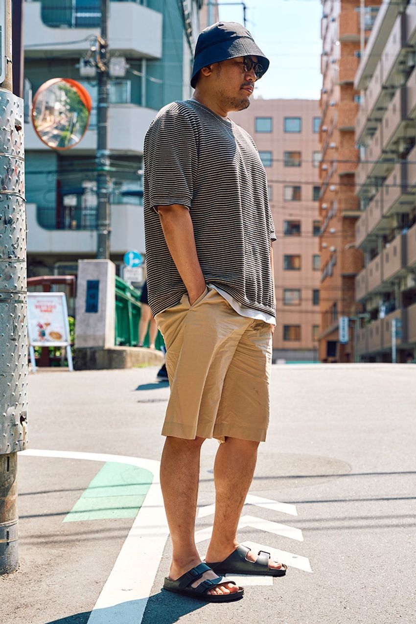 「Tシャツ×ショーツ」の攻略術。街角スナップに学ぶ、飽きずに楽しむためのテクニック集 - 4枚目の画像