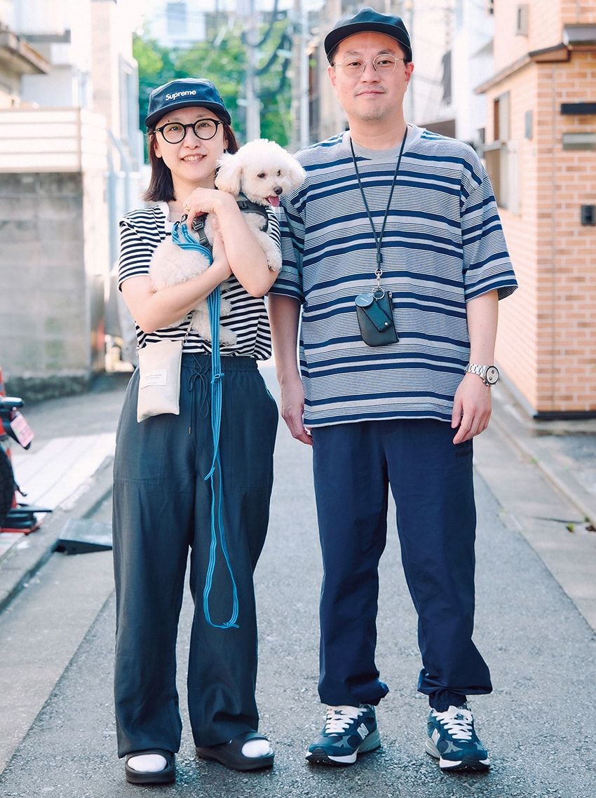 街角の“青コーデ“が集結！深いネイビーから爽やかなスカイブルーまで、グラデーションでイッキ見 - 5枚目の画像