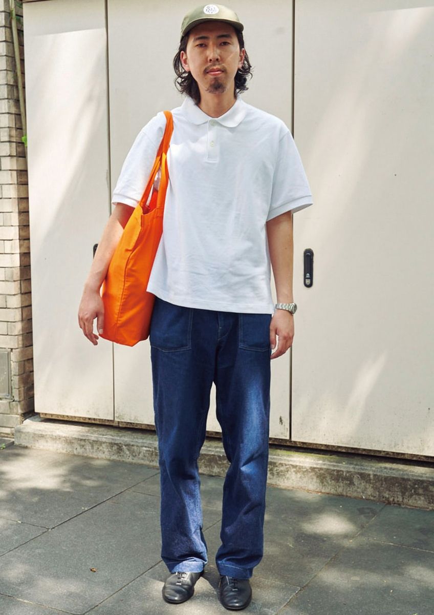 バッグ＝サタデーズ ニューヨークシティ　デニム＝ヒューマンメイド