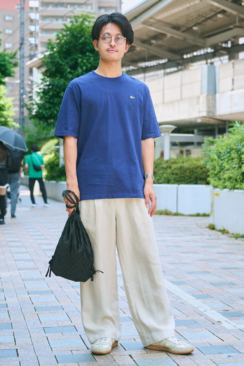 清潔感を獲得した“夏の古着コーデ”を街角スナップで！3人の巧者が実践した“きれい見え”のテクニック - 4枚目の画像