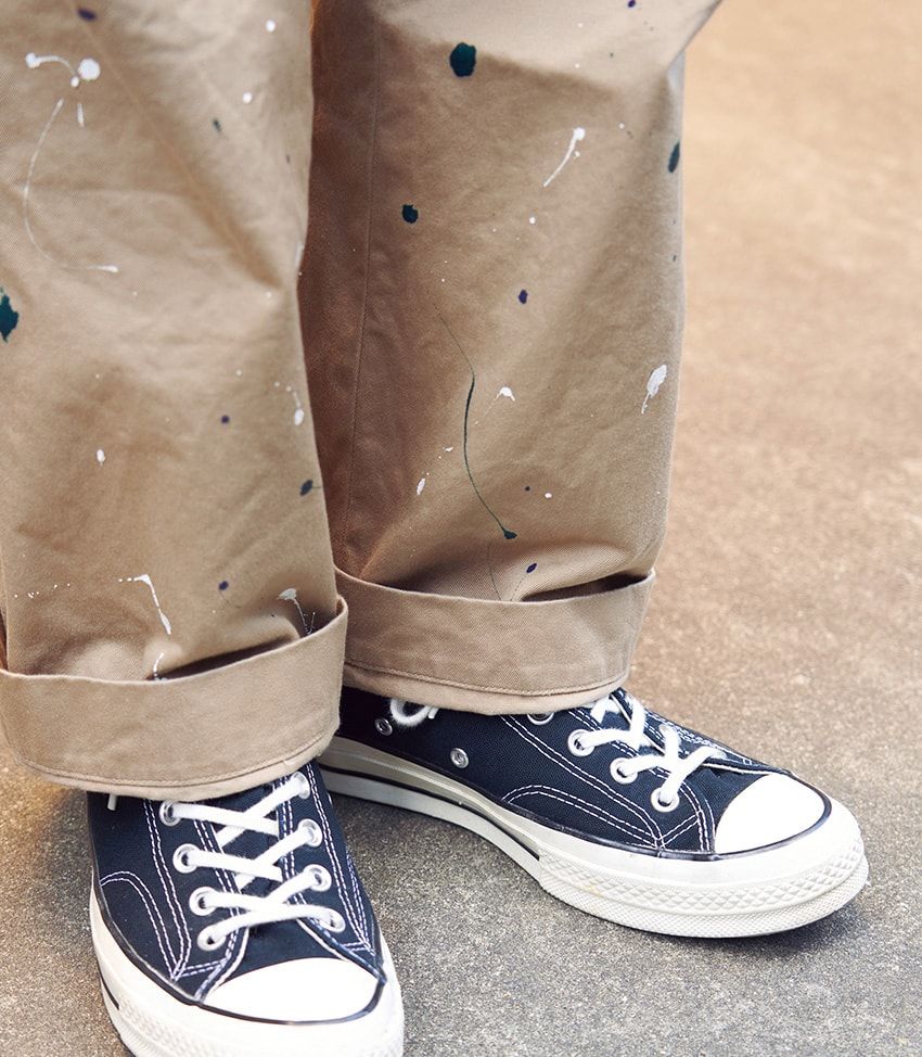 ラフでポップな“ペイントパンツ”が夏の軽装を盛り上げる！イヤミなく漂うアート感がGOOD - 2枚目の画像
