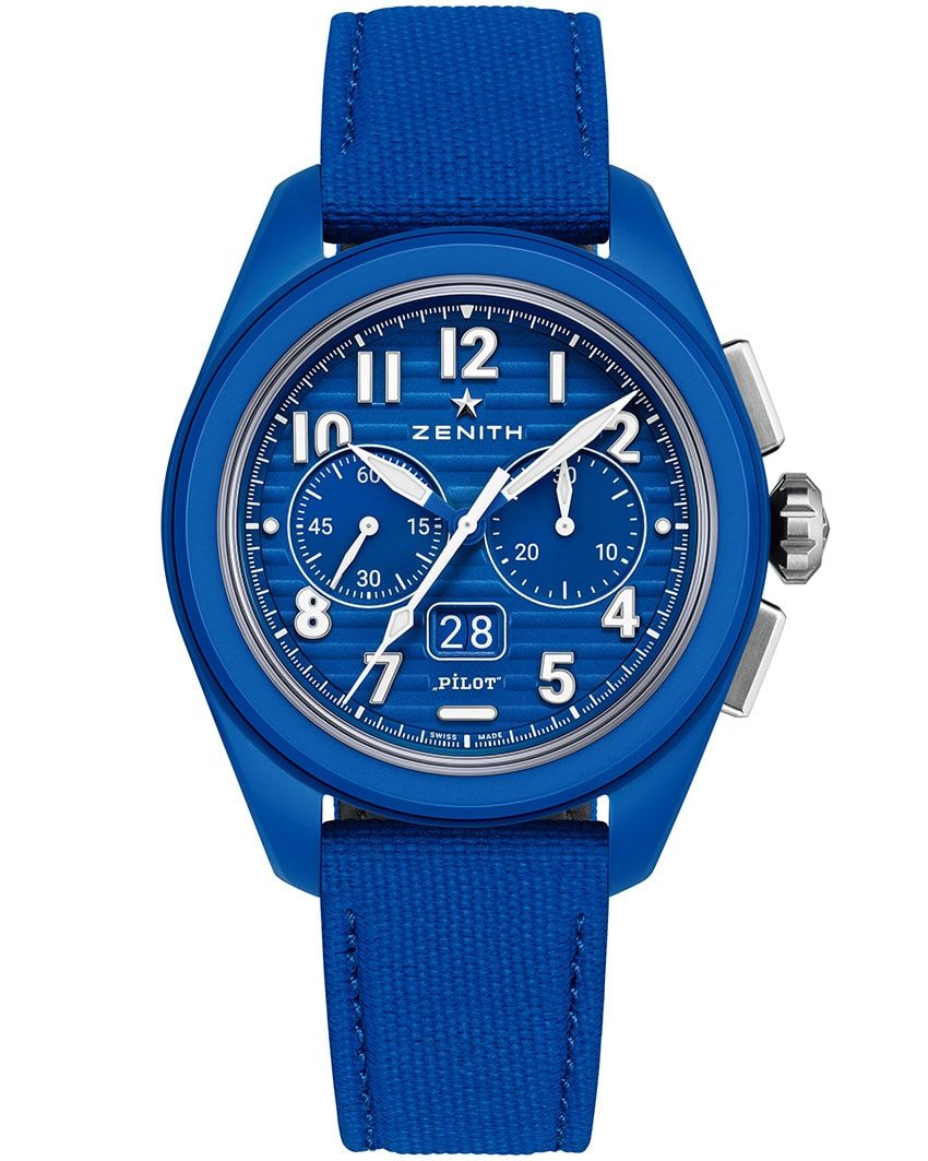 セラミックケース、42.5mm径、自動巻き。217万8000円／ゼニス（ゼニス ブティック 銀座　03-3575-5861）