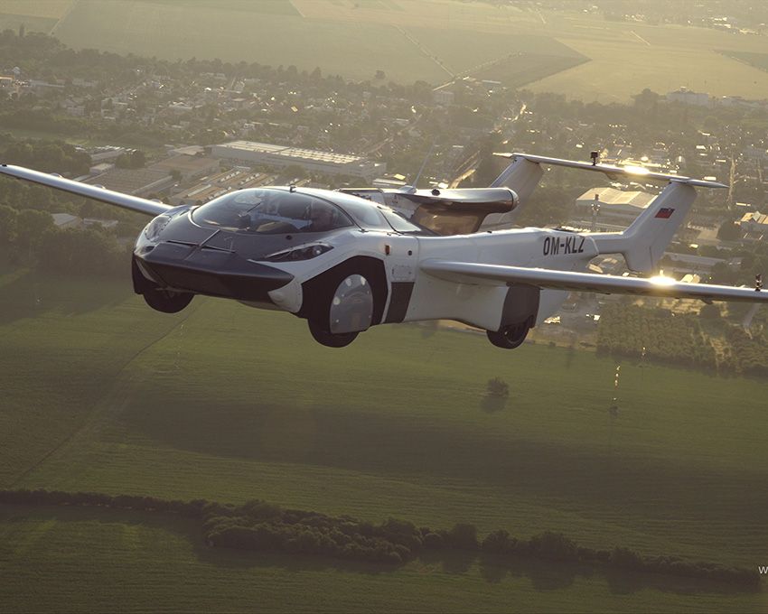 クライン・ビジョン（Klein Vision）社のエアカー。