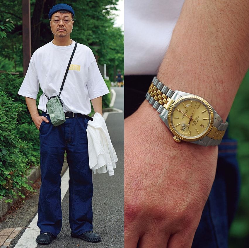 ロレックスか、ヴィンテージウォッチか。街の洒脱者が選んだ“夏の金時計”2大勢力 - 3枚目の画像