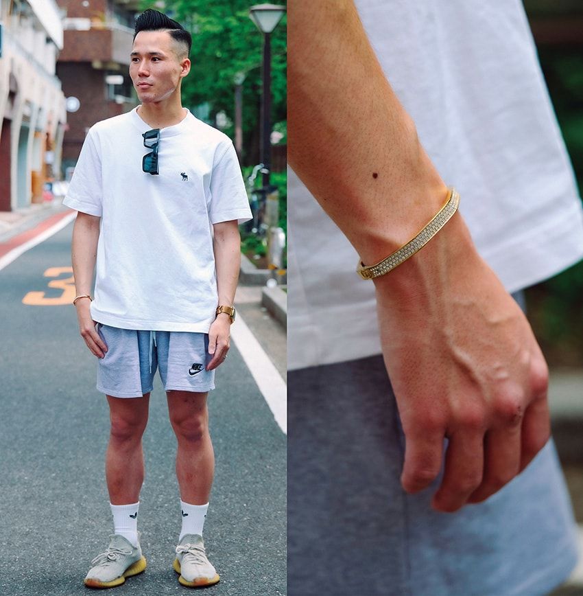 ブレスレット＝スワロフスキー