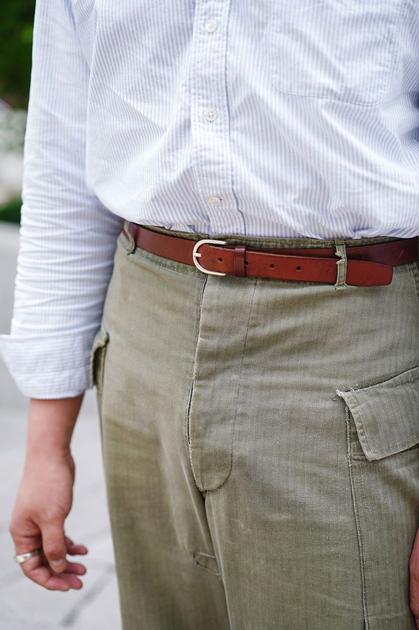 大人の渋みと品格を添える“ブラウンレザー“。洒落者たちは、どんなアイテムで取り入れていた？ - 9枚目の画像