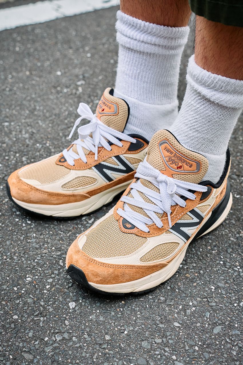 ショーツに合わせるスニーカーは「ニューバランス」が人気！適度なボリューム感がバランス良し - 3枚目の画像