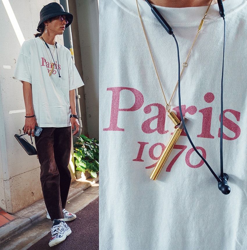 Tシャツ＝レミ レリーフ