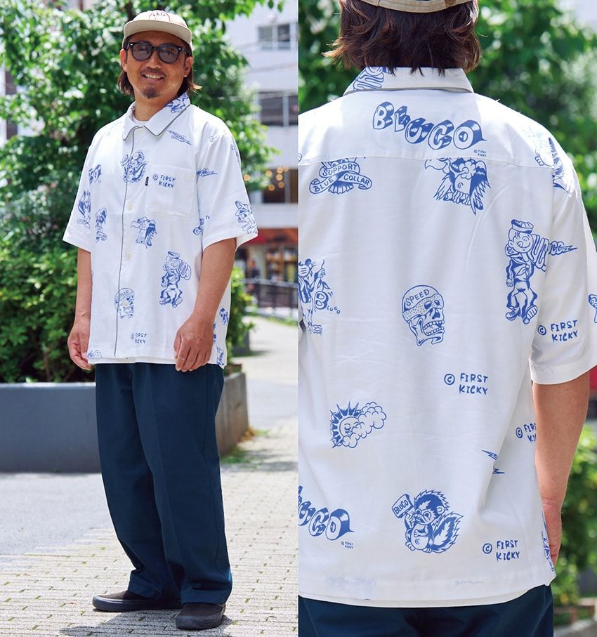 シャツ、Tシャツ、パンツ＝ブルコ