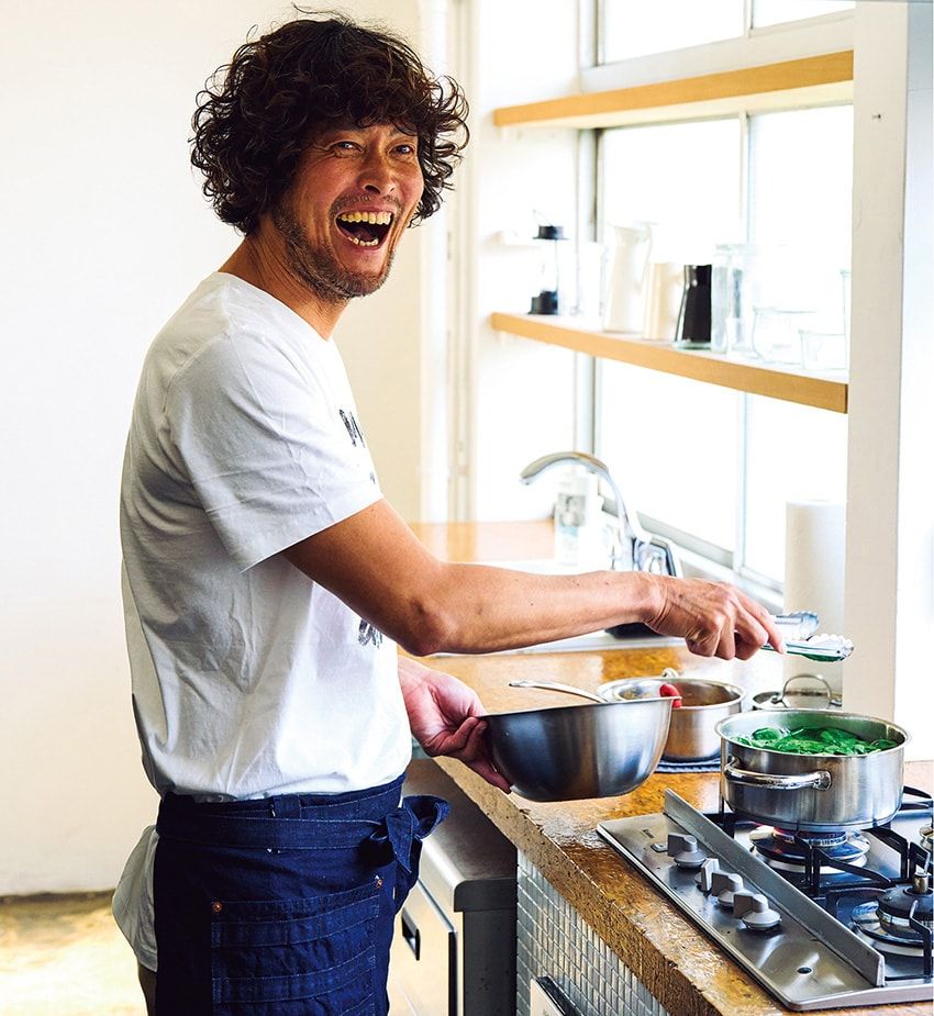 野菜は水けをしっかりきること。味が決まるよ！