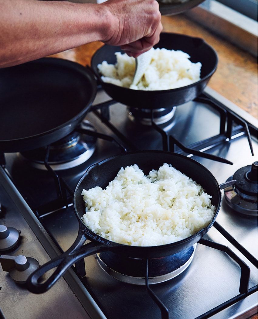 スキレットで香ばしさMAX！ 腹ペコにガツンと響く、マーシー流「ビビンバ」レシピ - 6枚目の画像