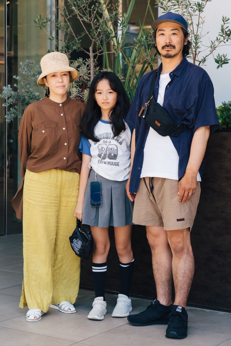 シャツ=ニコアンド Tシャツ、帽子=ともに不明 パンツ=グラミチ シューズ=ニューバランス バッグ=ミステリーランチ