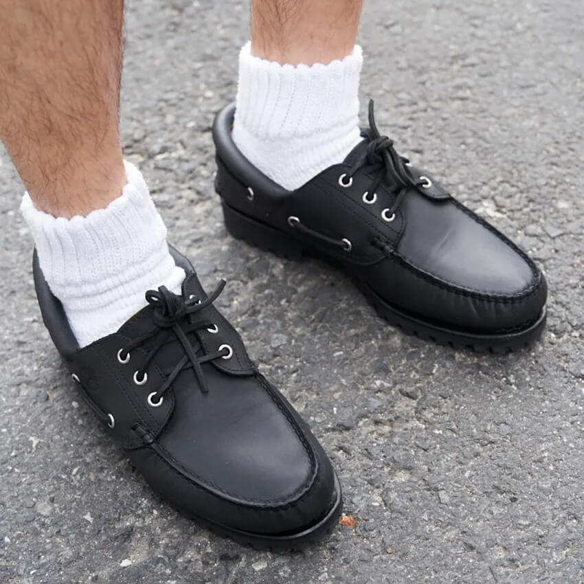 新品　27  Timberland 3EYE 黒 スリーアイ　スエード ブラック 合言葉は“黒スリーアイ“。「ティンバーランド」で、いつものカジュアル