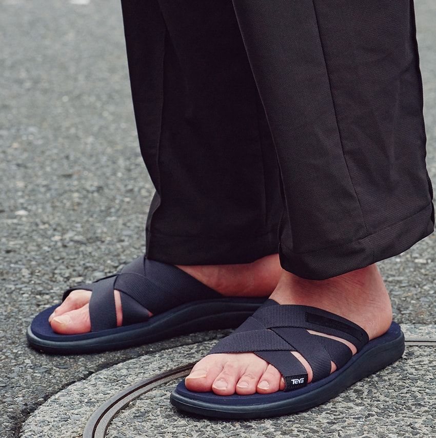 街の洒落者に学ぶ“ギャップメイク”な着こなし術。ジャケット×ショーツ、ジャージー×革靴etc. - 6枚目の画像