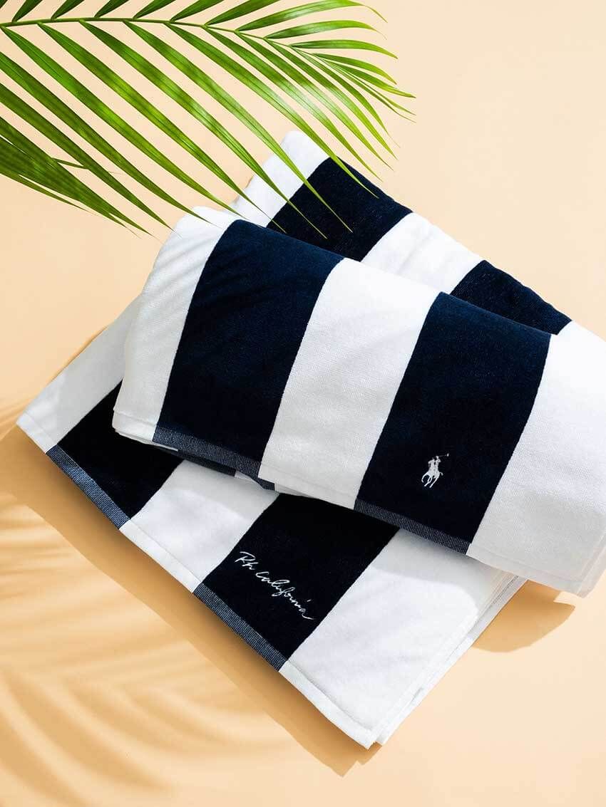 “海に映える”ビーチタオル。その正体はポロ ラルフ ローレン ホームのロンハーマン別注！ - 1枚目の画像